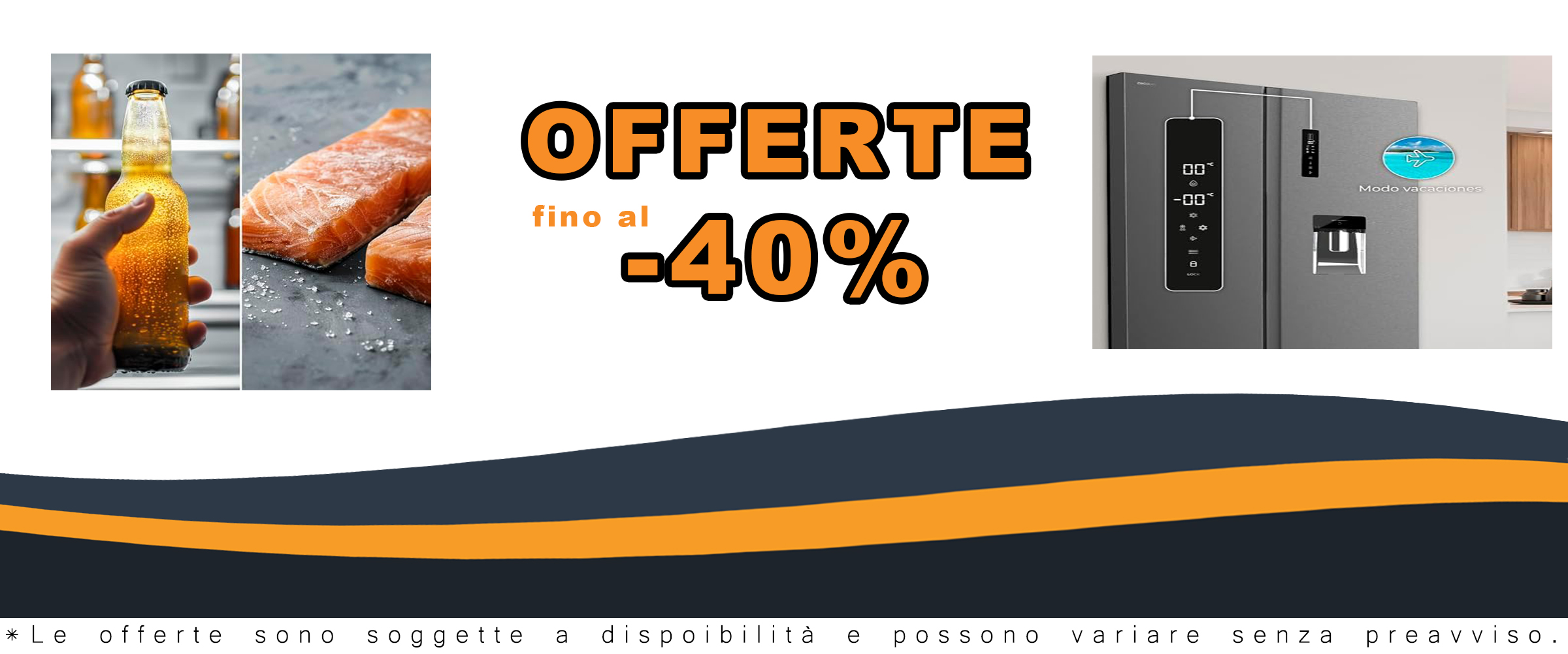 Frigorifero Americano Cecotec Bolero Coolmarket SBS 562 con flusso multi-aria e motore inverter