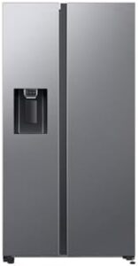 Frigorifero Samsung side-by-side 635 L in acciaio inossidabile con classe energetica E e funzione No Frost