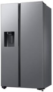 Frigorifero Samsung side-by-side 635 L in acciaio inossidabile con classe energetica E e funzione No Frost