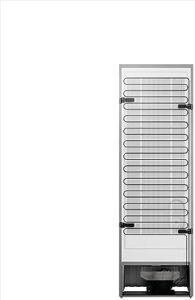 Frigorifero Hotpoint HAFC8 TO32SX, combinato, libera installazione, grigio scuro, con tecnologia No Frost e illuminazione a LED
