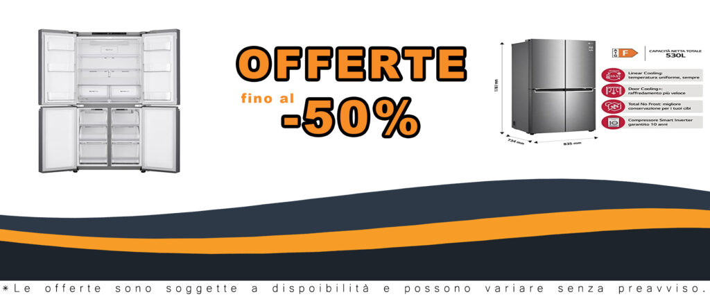 LG GMB844PZFG Frigorifero Multidoor Slim con Tecnologia Total No Frost e Design Inox