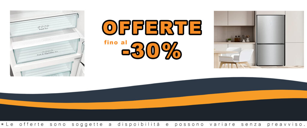 Frigorifero combinato Hisense RB390N4BC20 con sistema Total No Frost, finitura inox, capacità 300L e classe energetica E.