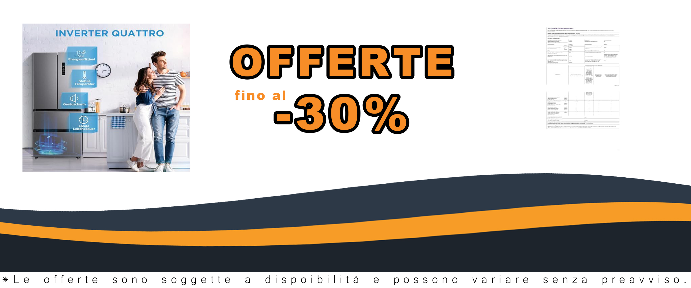 Midea MERF402FIE02 frigorifero e congelatore con controllo WiFi, NoFrost, Vario Box e compressore inverter