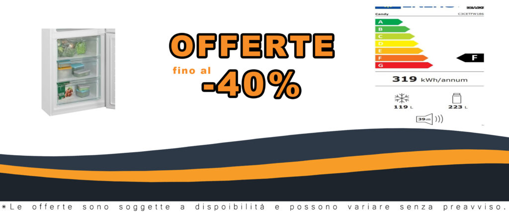 Frigorifero Combinato No Frost Classe F 342 Litri - C3CETFW186 in cucina