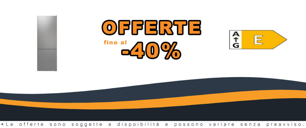 Frigorifero combinato Candy CTC3L715ES11 con capacità di 260 litri, classe energetica E, design statico