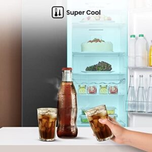 Hisense MS91519FF Frigorifero Side by Side con tecnologia Total No Frost, capienza 519 litri, colore nero, ideale per famiglie numerose.