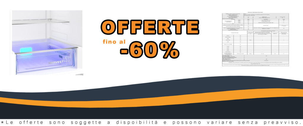 Frigorifero combinato no frost 407 litri Classe D Inox B5RCNE405HXB con ampio spazio e design inox