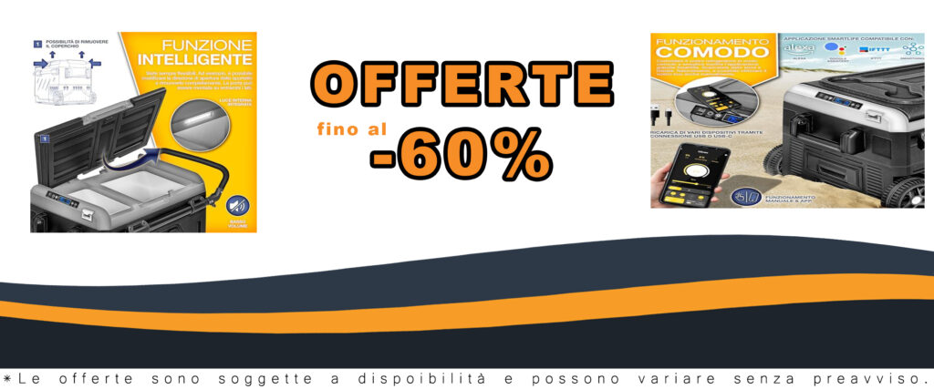 tillvex® Frigorifero Compressore Elettrico 50 Litri, ideale per auto, camion, barca, camper, camping