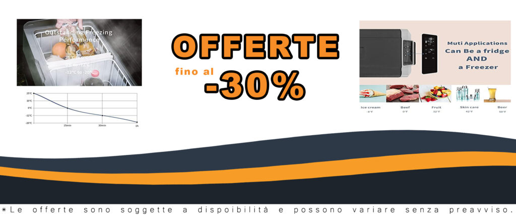 Alpicool T60 Frigorifero Elettrico 60 litri per Auto, Camper, Camion e Barca