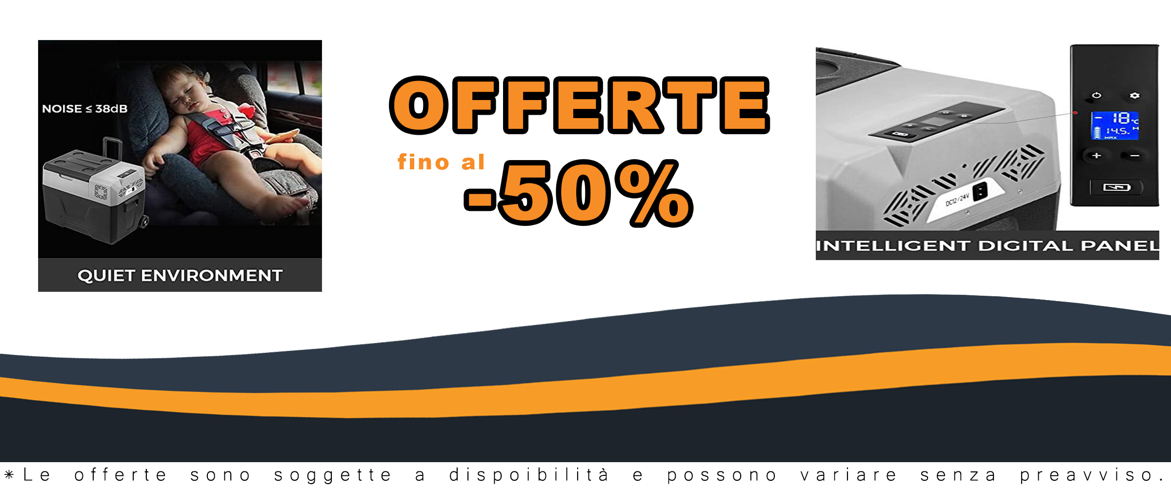 VEVOR Mini Frigorifero Portatile per Auto 40L, perfetto per viaggi e campeggio, con schermo LCD digitale e capacità da -20 a 20°C