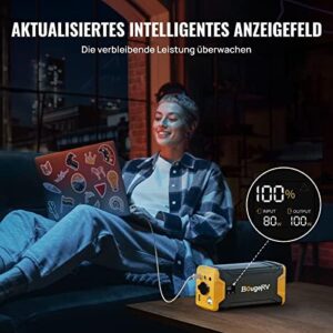 Frigorifero per auto BougeRV CRPRO 29L e centrale elettrica portatile da 220 Wh  