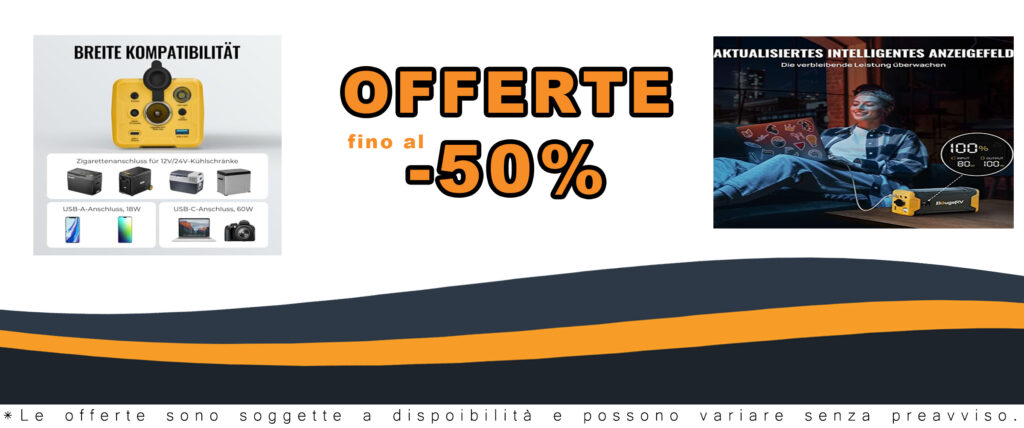 Frigorifero per auto BougeRV CRPRO 29L e centrale elettrica portatile da 220 Wh