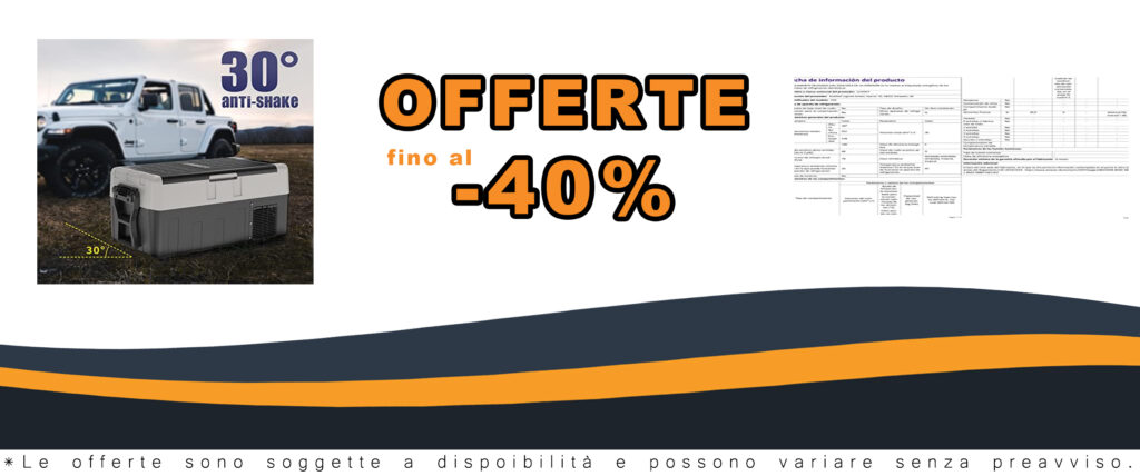 LLIVEKIT Mini Frigo a Compressore da 30L, Frigo Portatile con Congelatore, adatto per auto, camion, camper, barca e casa.