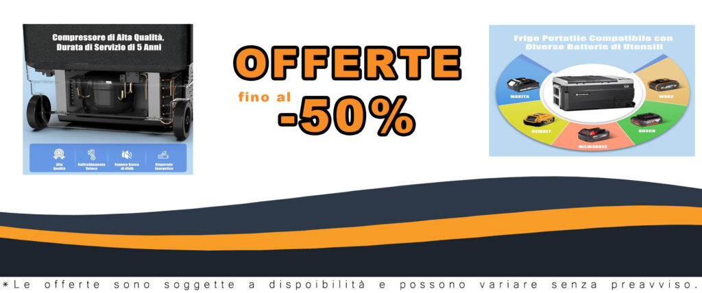 AAOBOSI Frigorifero Portatile 43L con doppia zona di raffreddamento e capacità di -20℃ a 20℃, ideale per viaggi e campeggio.
