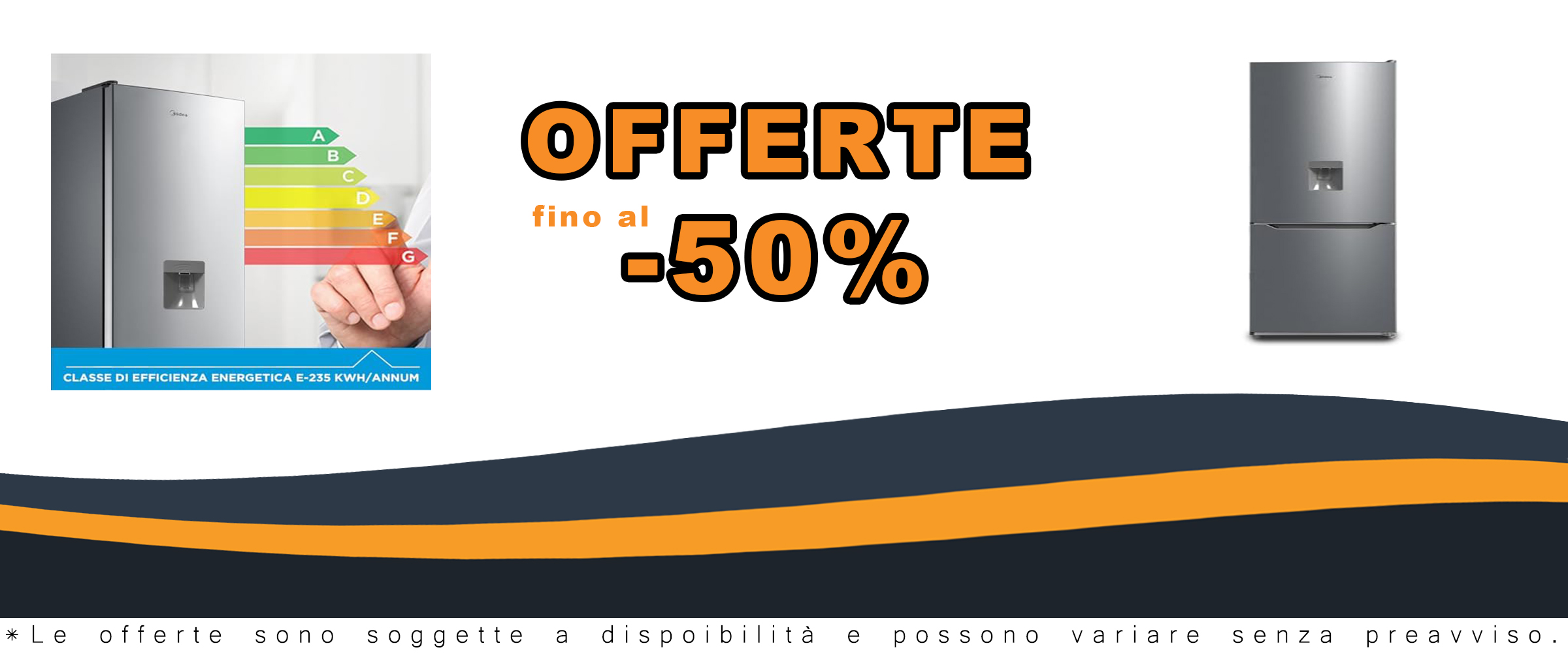 Frigorifero Midea MDRB424FGE02IW 310L con Total No Frost e controllo touch
