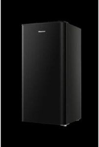Frigorifero HISENSE RR198D4ABE con capacità di 151 litri, colore nero, ideale per spazi piccoli e alto risparmio energetico.