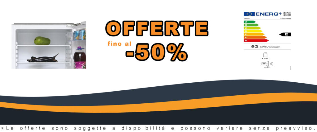 Frigorifero da incasso Candy CMLS59EW con porta a traino e ripiani in vetro