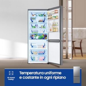 Frigorifero Samsung RB50DG602ES9 con capacità 508 litri, design moderno in acciaio inox e tecnologia avanzata No Frost