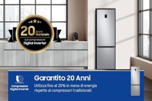 Frigorifero moderno ed efficiente, perfetto per ogni tipo di cucina.
