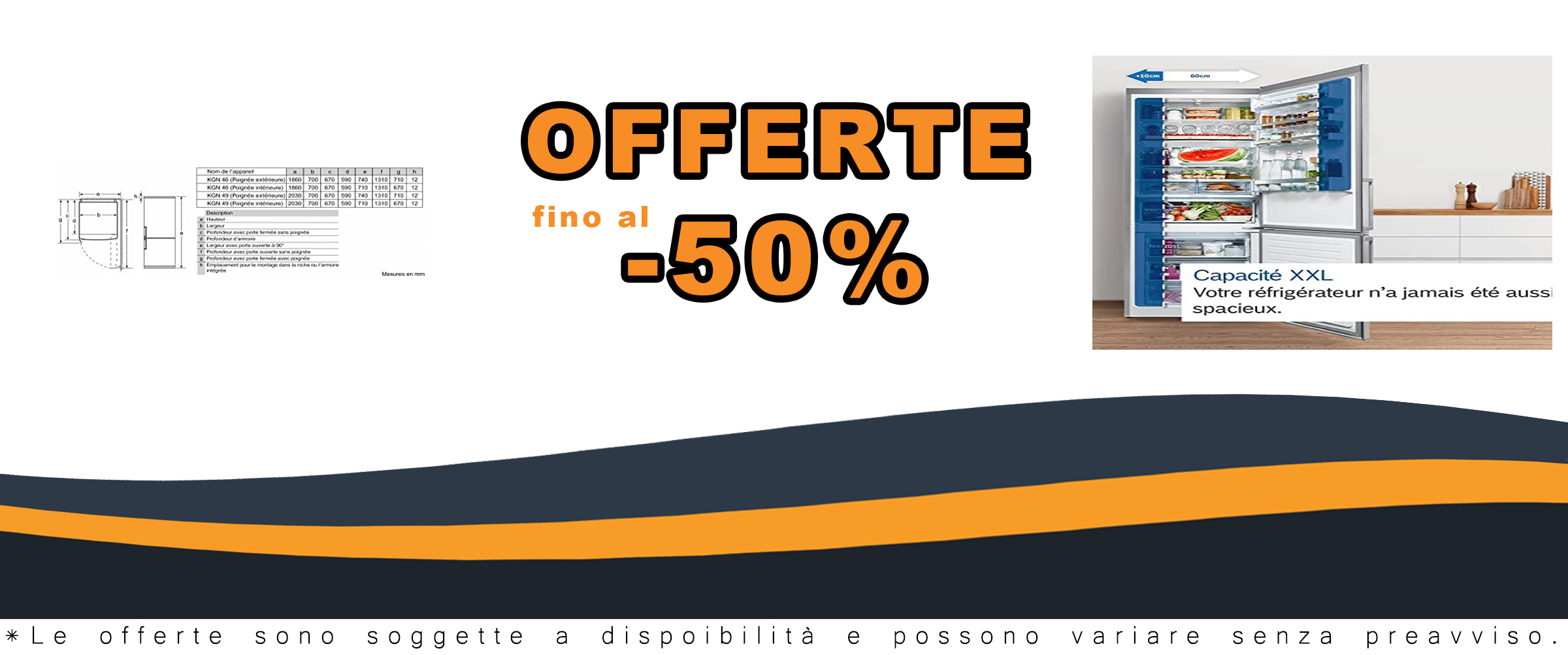 Frigorifero combinato BOSCH KGN49XLEA SER4, 438 L, No Frost, design inox