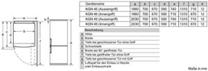Bosch Hausgeräte KGN49XIEA Serie 4 Frigorifero Congelatore Inox Antifingerprint