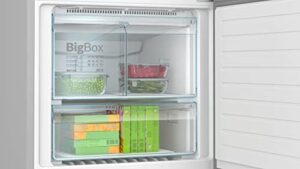 Bosch Serie 4 KGN76XIEP frigorifero con congelatore 526 L acciaio inossidabile
