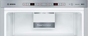 Bosch KGE398XBA Serie 6 Frigorifero Congelatore, 249L Raffreddamento, 94L Congelamento, VitaFresh, LowFrost, Illuminazione a LED