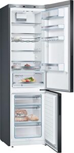 Bosch KGE398XBA Serie 6 Frigorifero Congelatore, 249L Raffreddamento, 94L Congelamento, VitaFresh, LowFrost, Illuminazione a LED