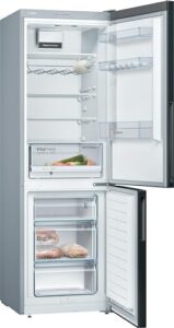 Bosch frigorifero combinato 60cm 308L LowFrost Nero KGV36VBEAS, elegante e funzionale, perfetto per la tua cucina