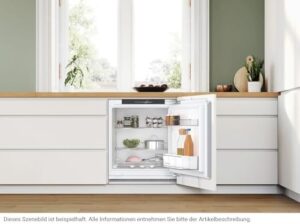 Frigorifero Bosch KUR21VFE0 Serie 4 sottopiano da incasso con luce LED, Eco Airflow e Home Connect, perfetto per cucine moderne  