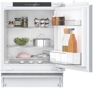 Frigorifero Bosch KUR21VFE0 Serie 4 sottopiano da incasso con luce LED, Eco Airflow e Home Connect, perfetto per cucine moderne  