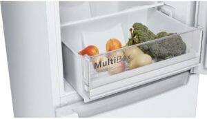 Bosch KGN33NWEB Serie 2 - Frigorifero Congelatore con design elegante e ampio spazio