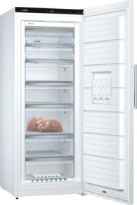 Bosch GSN54DWDV Serie 6, Congelatore monoporta da libera installazione, NoFrost, Cassetto BigBox, Bianco