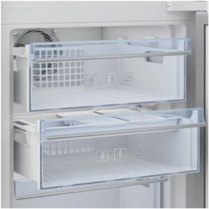 Frigorifero combinato BCNA306E4SN da 306 litri con classe energetica E, design moderno e funzionalità avanzate