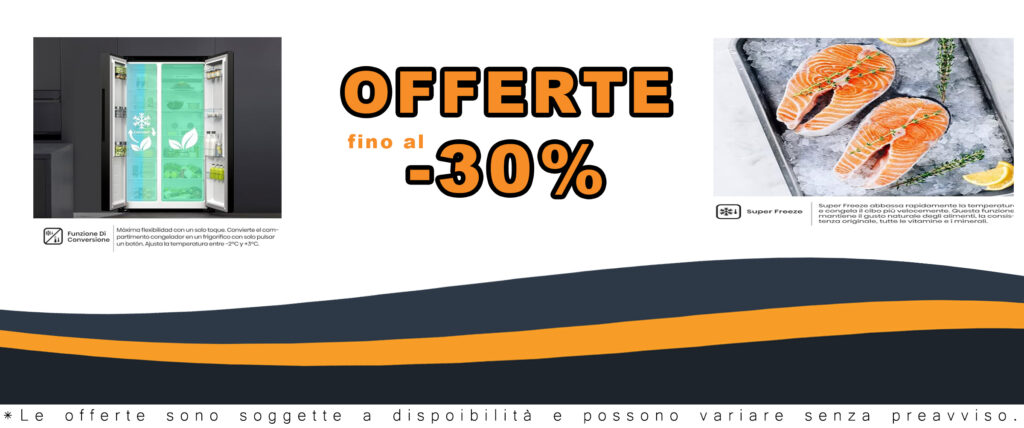 Frigorifero Hisense RS711N4AFE con motore inverter e tecnologia Total No Frost, perfetto per famiglie numerose.