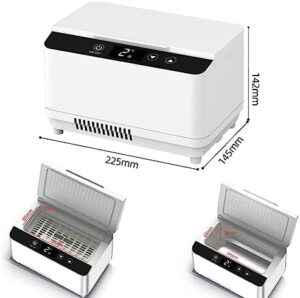 Scatola refrigerata per insulina portatile, ideale per viaggi e trasferte, con regolazione temperatura da 0-18°C, senza batterie