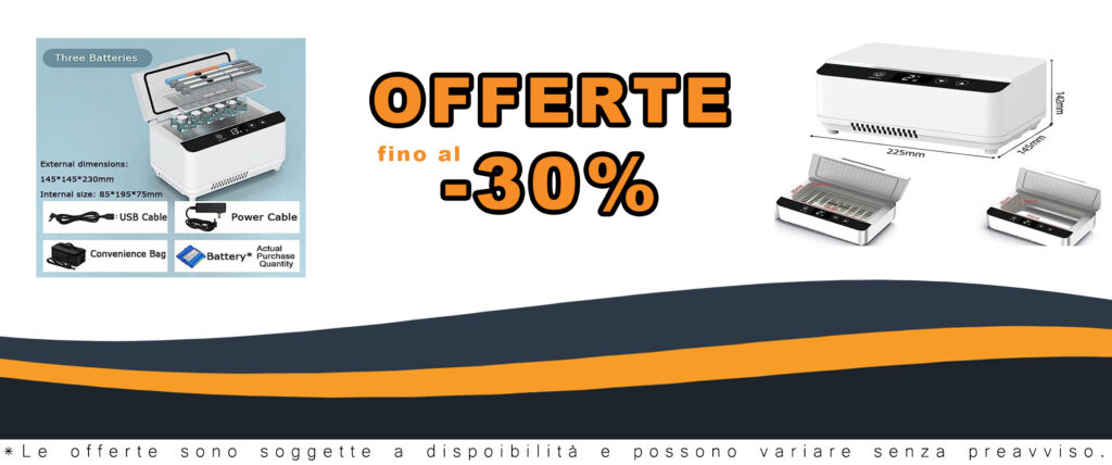 Scatola refrigerata ANXYYDS per insulina, con display LED e caricatore USB per auto