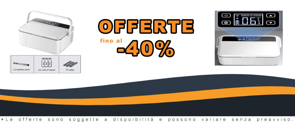 ANXYYDS Dispositivo di Raffreddamento per Medicinali da Viaggio - Mini Frigorifero Portatile per Insulina