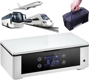 Frigorifero portatile per insulina e farmaci, ideale per conservazione a temperatura costante in viaggio.