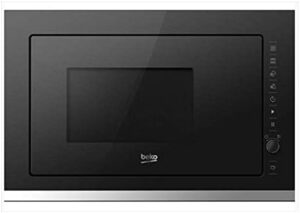 Microonde Beko BMGB25333X con Grill, capacità 25L e 900W di potenza in colore nero