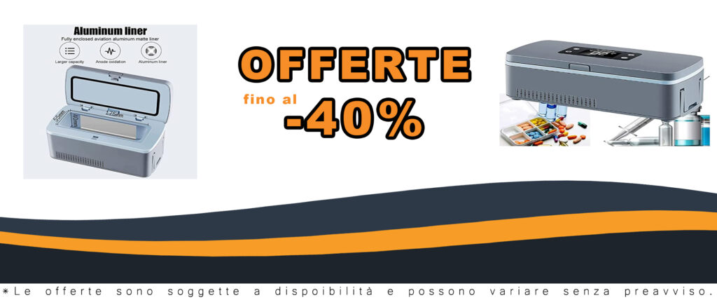 Dispositivo di raffreddamento dell'insulina, mini-frigo portatile per farmaci da viaggio