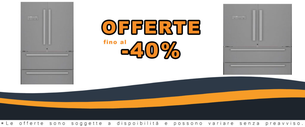 Frig Rateur 2 ante + 2 cassetti 387+152L CLASSE E INOX con design inox e ampia capacità, ideale per famiglie.