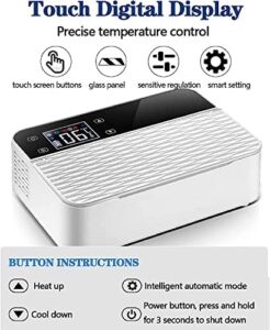 Mini frigorifero portatile per farmaci, ideale per insulina e medicinali sensibili alla temperatura, perfetto per viaggi e campeggio.