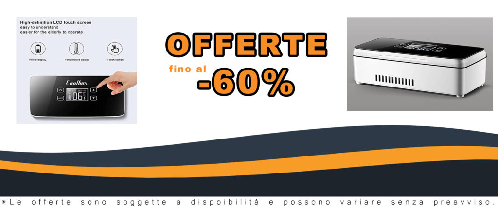 Mini frigorifero portatile per farmaci, ideale per insulina e medicinali, regolabile tra 0-18°C, perfetto per viaggi e uso domestico.