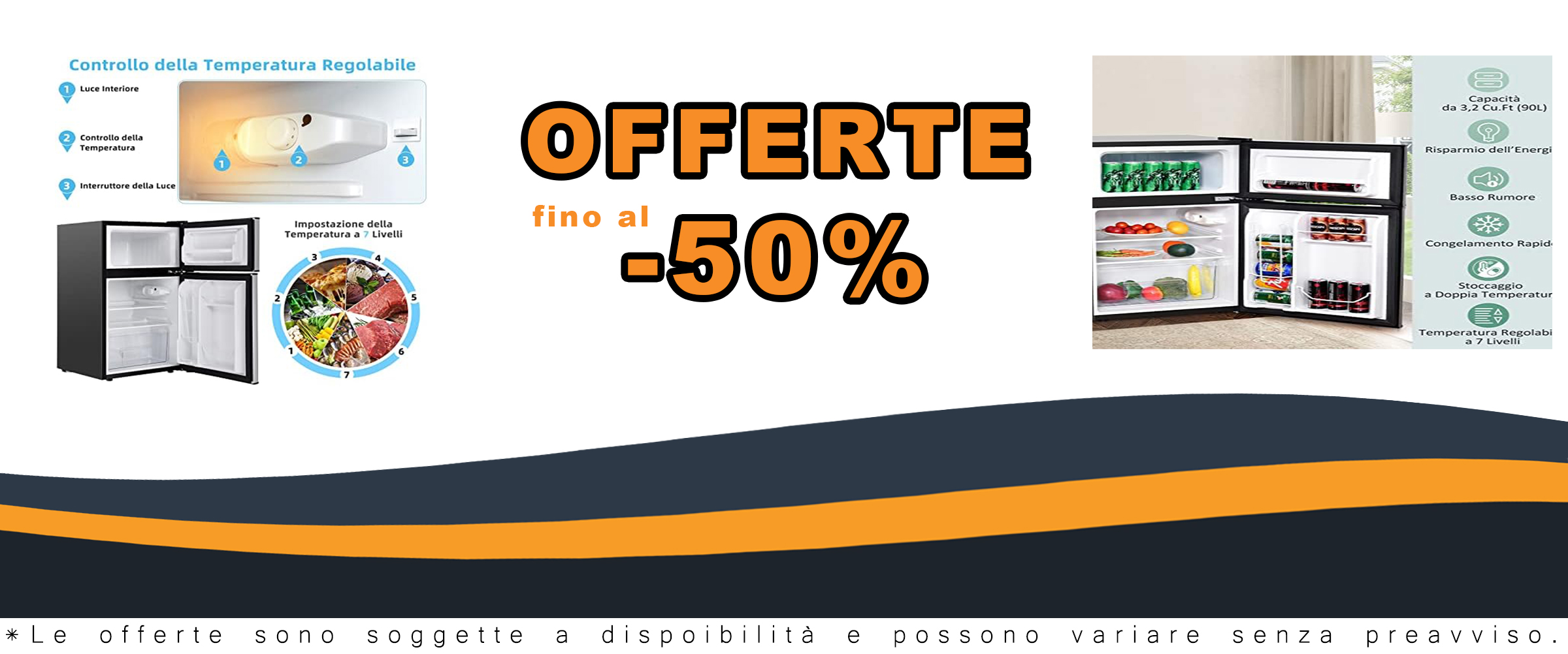 COSTWAY Frigorifero 90 L (27+63), Freezer Separato con 2 Ante e Luce LED, Refrigerazione Rapida, Silenzioso, Mini Frigo per Ufficio Casa Bar Hotel, 220-240 V/50 Hz (Grigio)