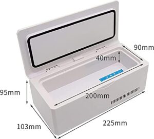 Frigo portatile per farmaci, ideale per conservare insulina e medicinali a temperatura controllata