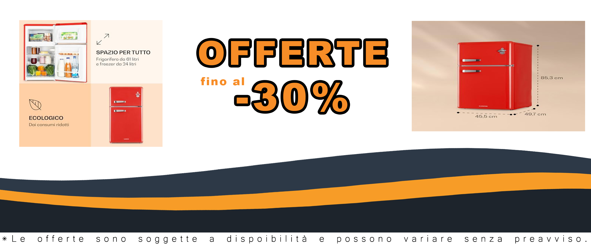 KLARSTEIN Irene - Frigorifero con Freezer, Rétro, Potenza di Raffreddamento Regolabile, 61 L, Freezer da 25 L, Rosso