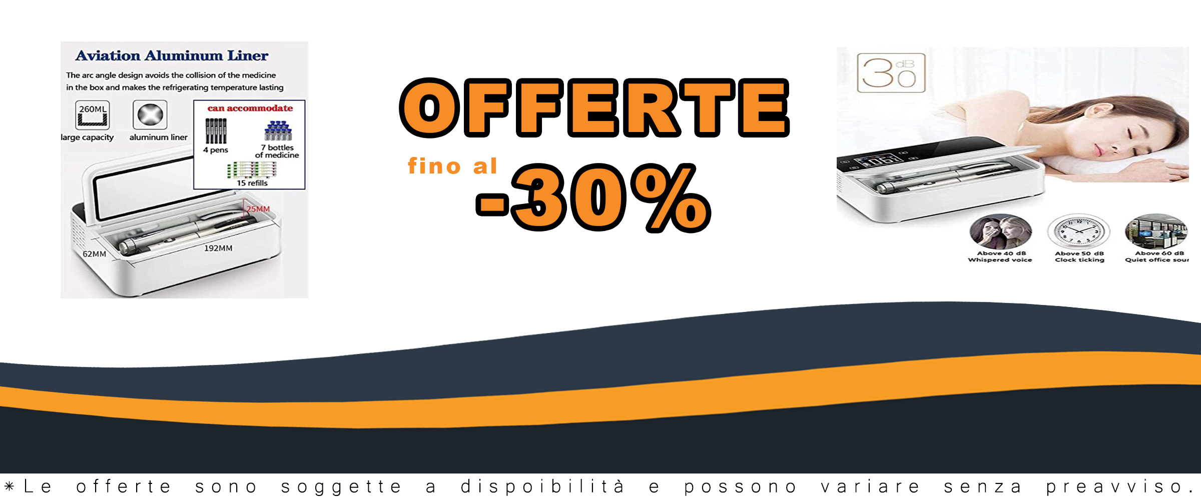 Mini frigorifero portatile per farmaci, ideale per conservare insulina e medicinali in viaggio o in auto.