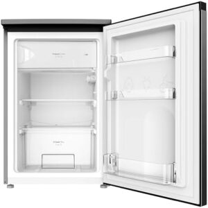 Cecotec Mini Frigorifero 107 L Bolero CoolMarket TT 107 Black. Mini Bar, Classe E, Temperatura Regolabile, Crisper Box, Cassetto Congelatore e Livello Sonoro Basso, Nero