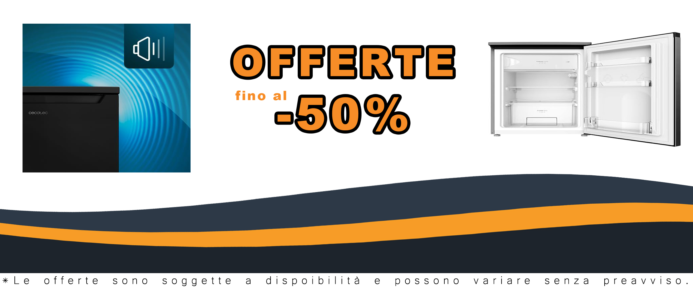 Cecotec Mini Frigorifero 107 L Bolero CoolMarket TT 107 Black. Mini Bar, Classe E, Temperatura Regolabile, Crisper Box, Cassetto Congelatore e Livello Sonoro Basso, Nero